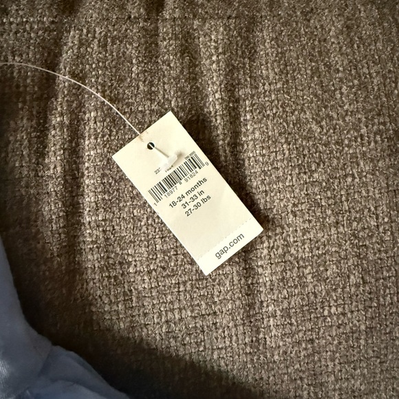 GAP Light Blue Baby Diaper Cover with Lace - Picture 3 of 3